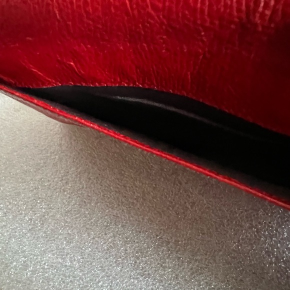 Loewe Red Calfskin Women’s Long Bifold Wallet - Picture 12 of 14